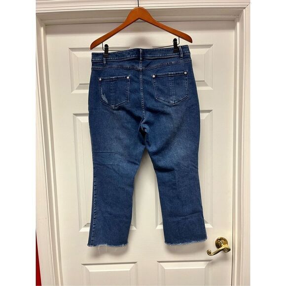 J. Jill Kick-Flare Ankle Jeans sz 14 EUC - Picture 5 of 6